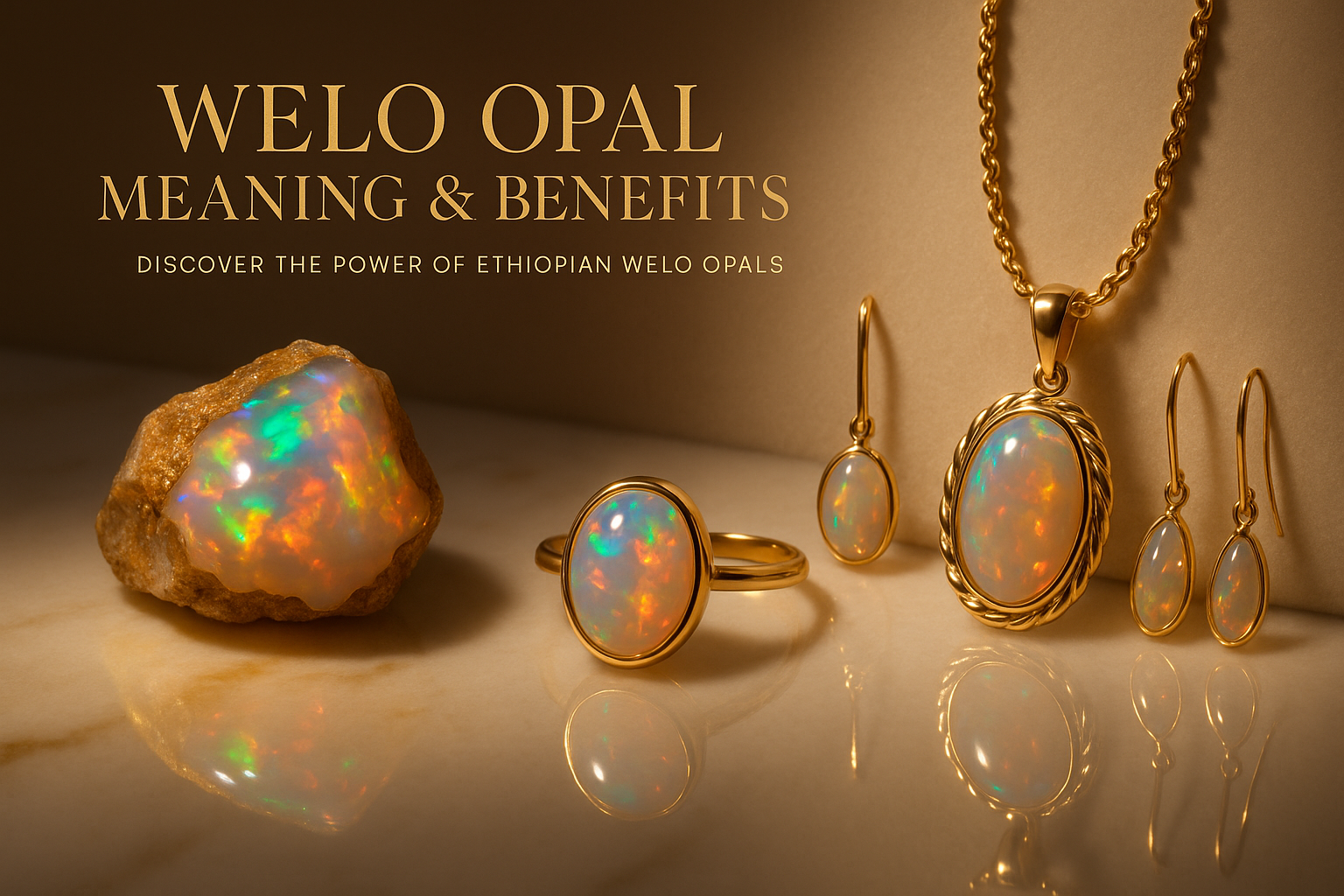Welo Opal Meaning and Benefits | Discover the Magical Power of Ethiopian Welo Opals