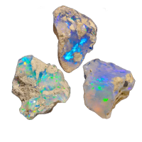 Ethiopion Raw Opals