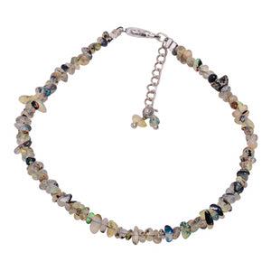 Handicrafted 13 Ct Fire Ethiopian Opal Bracelet in 925 Silver