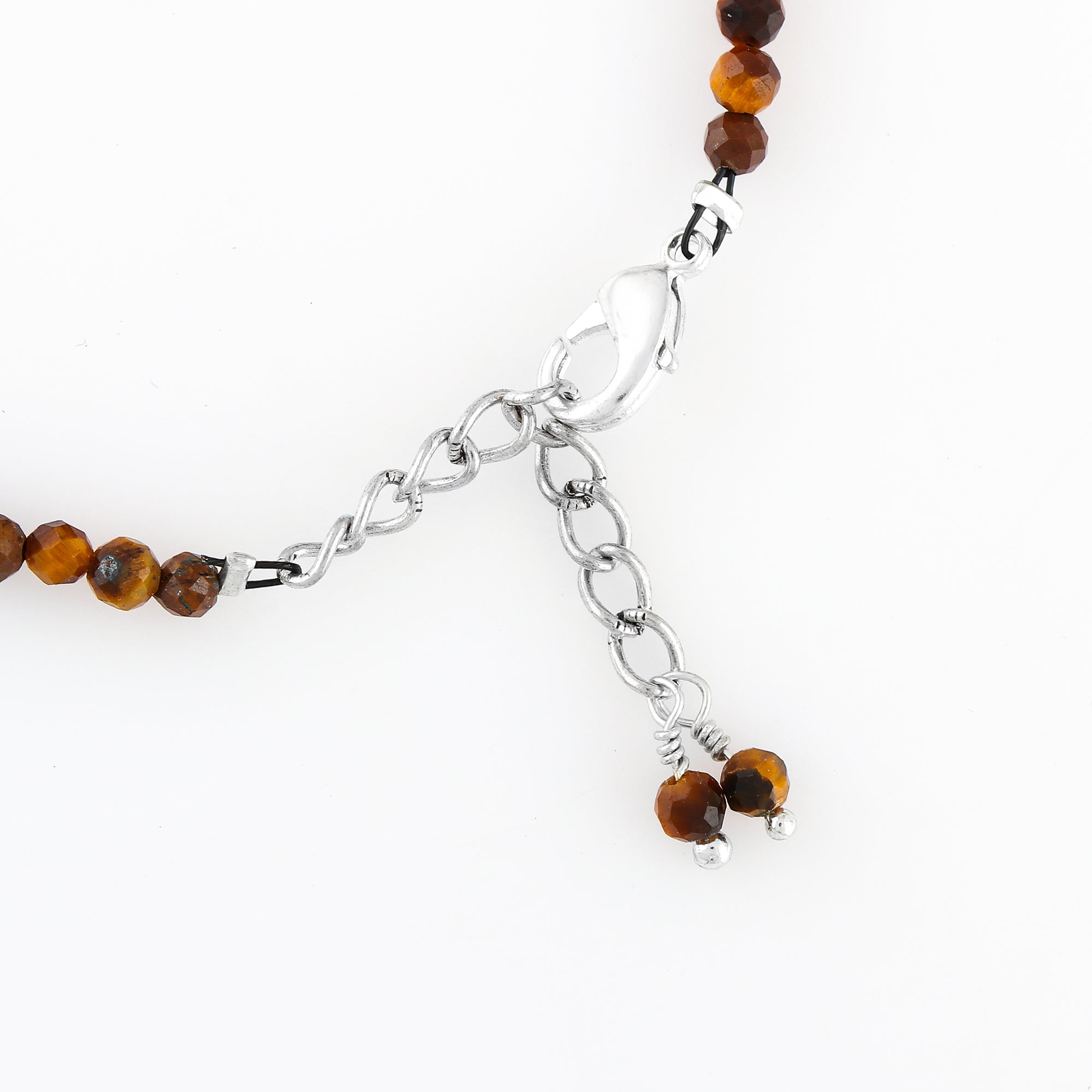 Multi Tiger Eye Healing Bracelet | Natural Micro Round Gemstone Beads