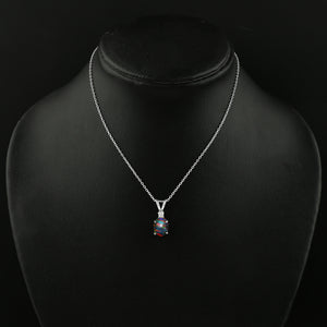 Elevating Beauty with 1.3 Ct Black Line Ethiopian Opal Pendant