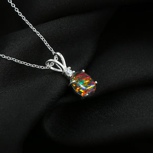 Genuine quality 1.3 Ct Opal Pendant crafted in 925 silver