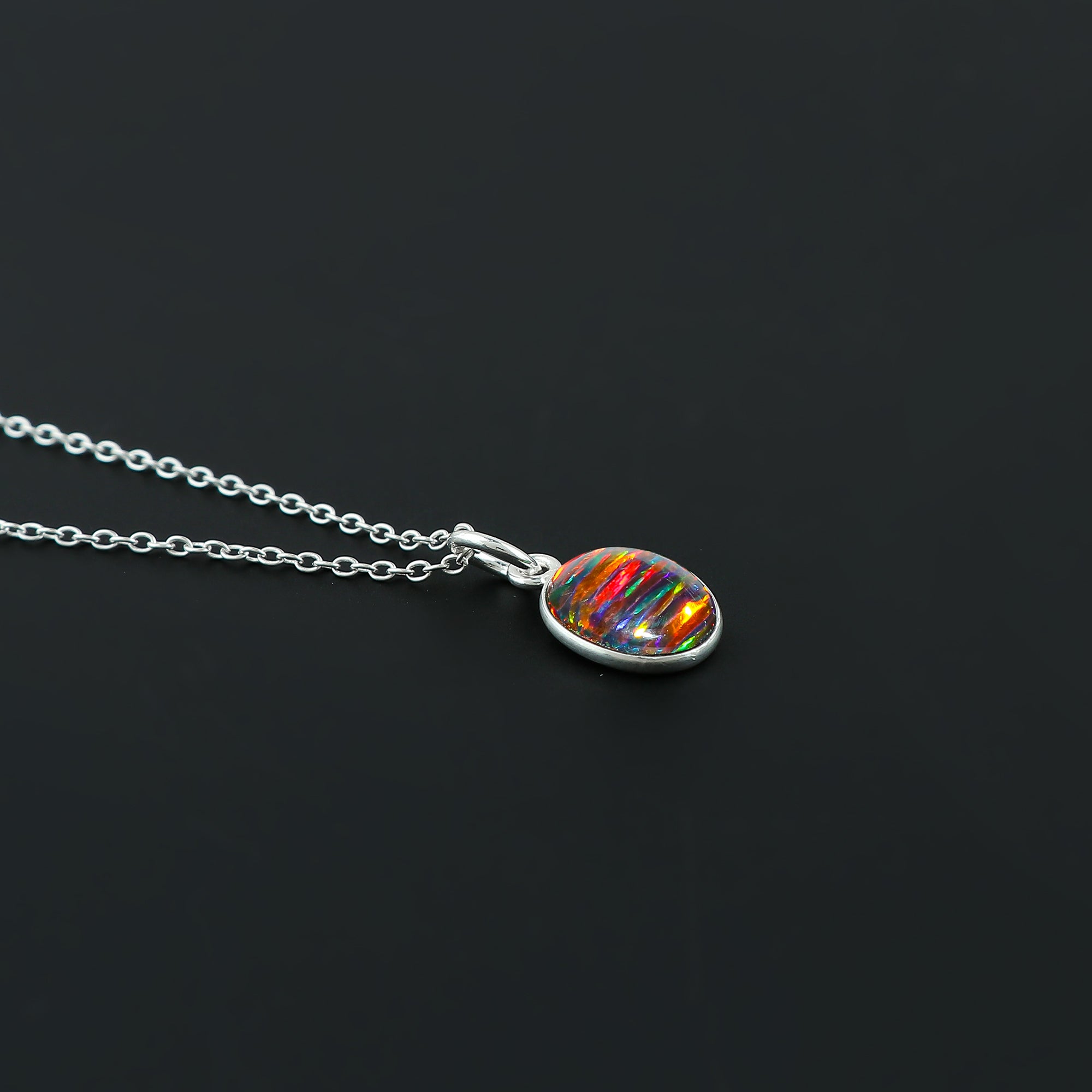 One-of-a-kind 1.3 Ct Ethiopian Opal Pendant