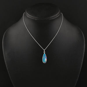 Naturally sourced Ethiopian Stone in 2.5 Ct Pendant - Pear shape 