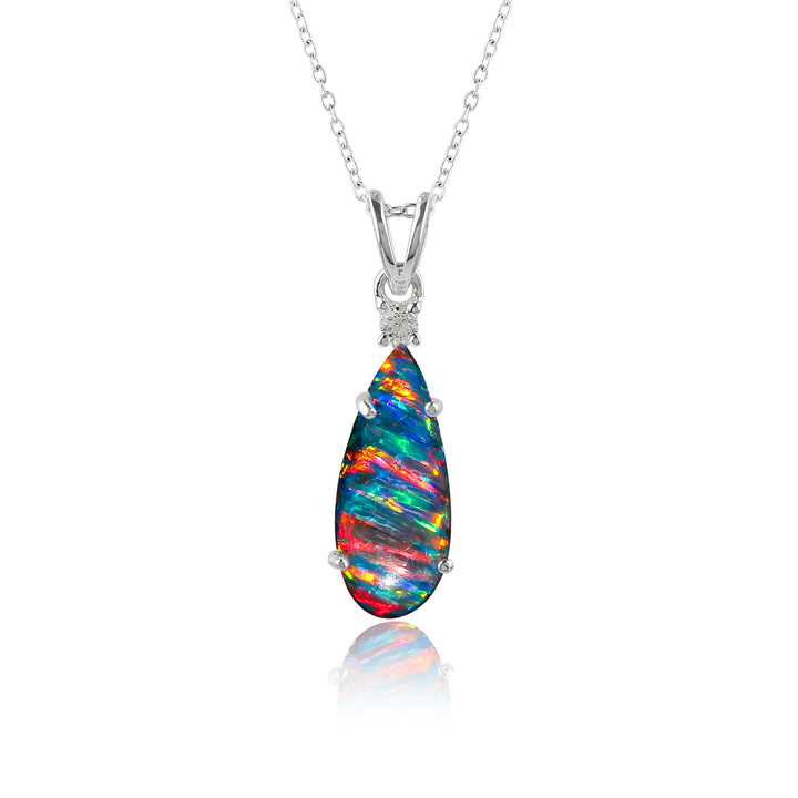 2.5 Ct Blue Line Ethiopian Opal Pendant Purchase