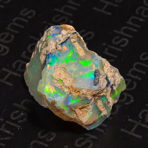 Ethically Sourced Raw Ethiopian Opal with Fire Play