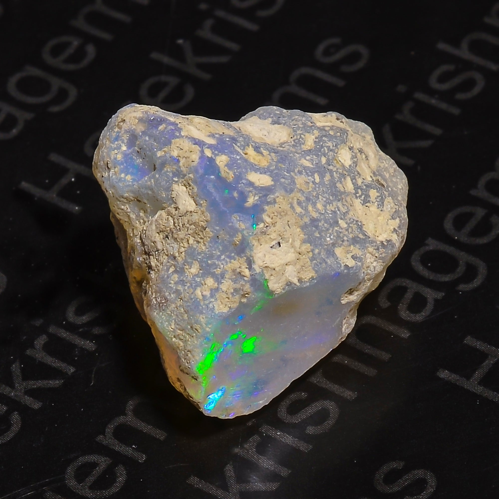Certified Raw Opal Gemstone with Fire Play for Jewelry