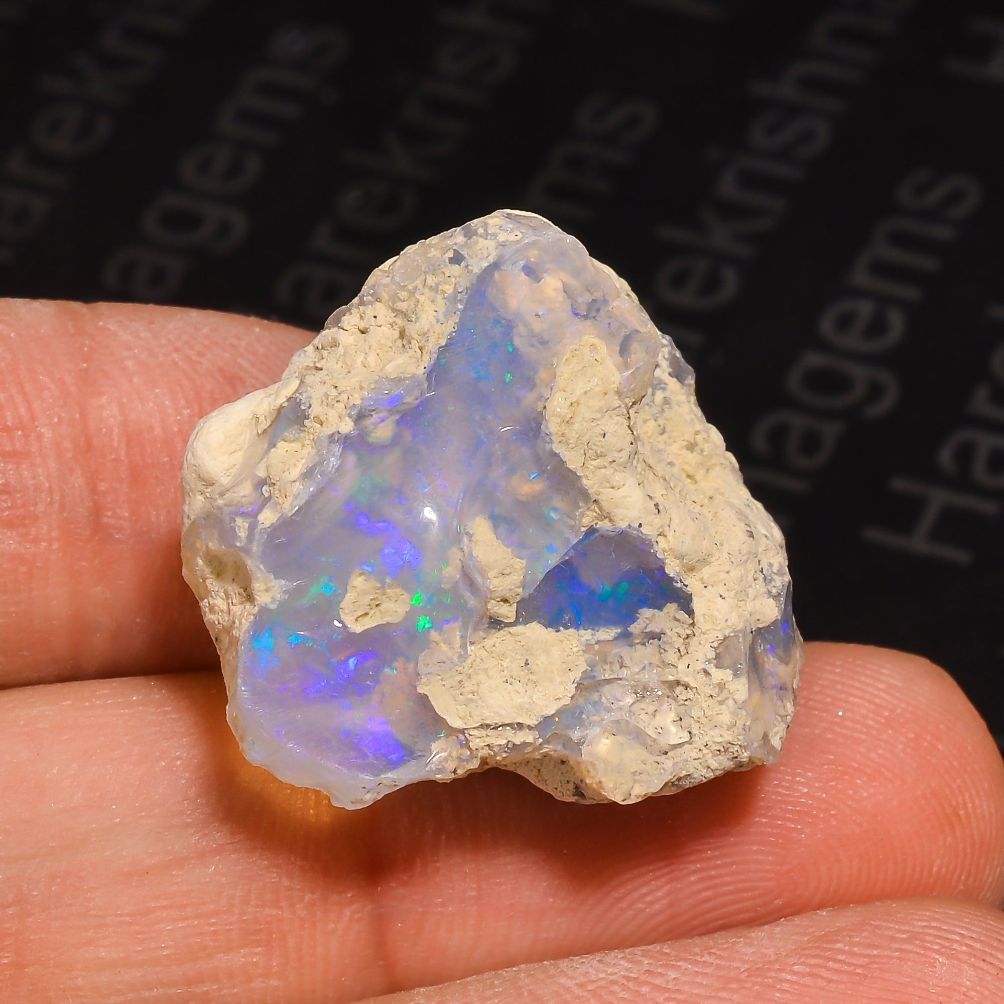 Customize Perfect Jewelry for you with 24 Ct Raw White Ethiopian Opal Gems