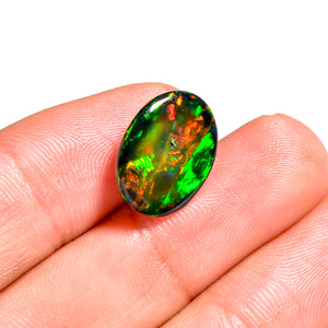 Showcase Hypnotic Jewelry with the 5 Ct Black Ethiopian Opal Gemstone