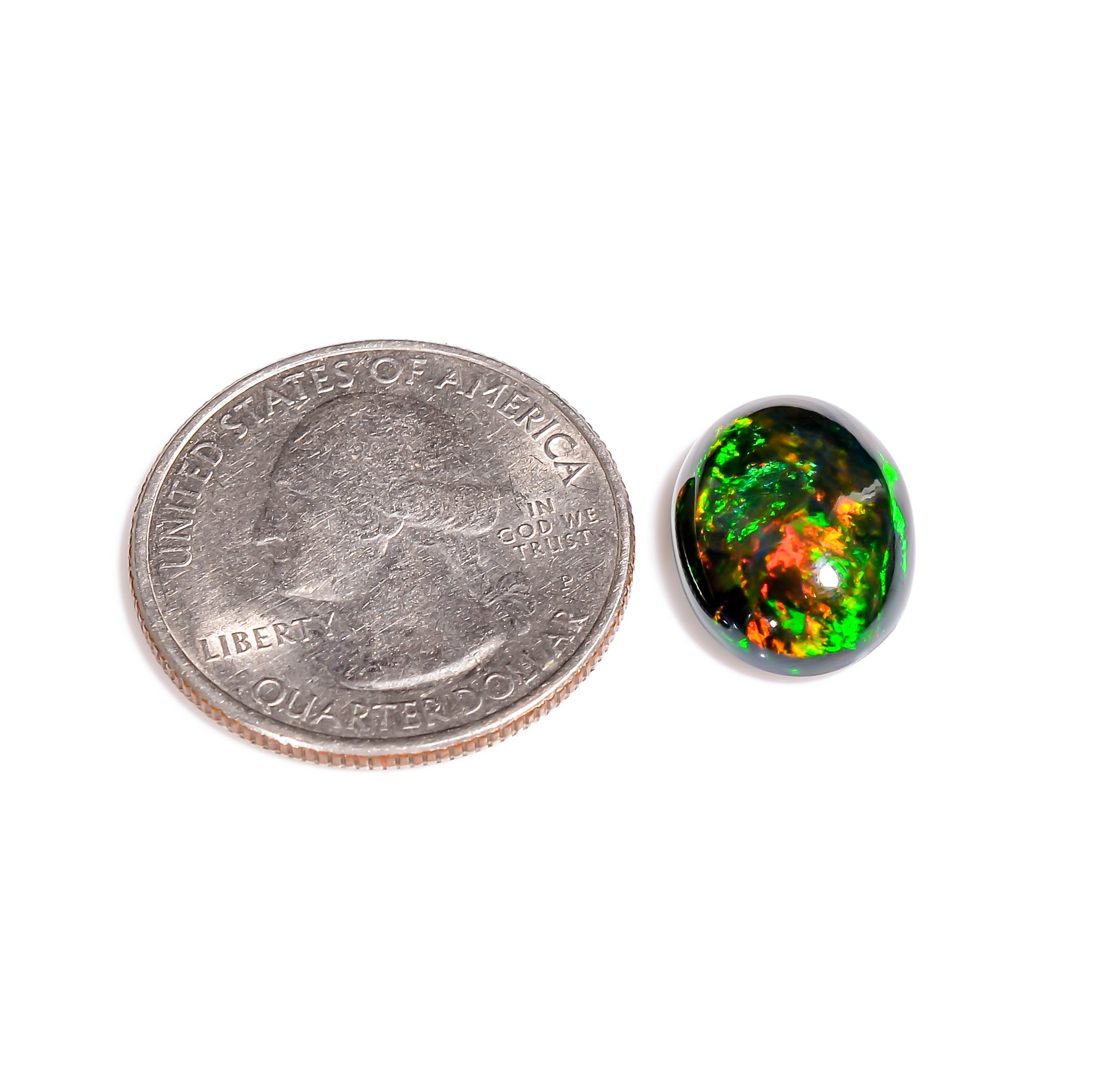 Stunning 5 Ct Black Ethiopian Opal Gemstones, perfect for women- highly customizable