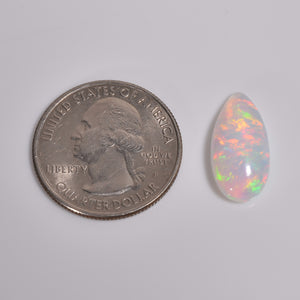 White Ethiopian Opal Cabochons stone 05.00 Cts 
