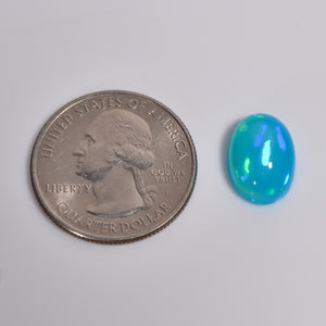 100% Natural Sky Blue Ethiopian Opal Cabochons 
