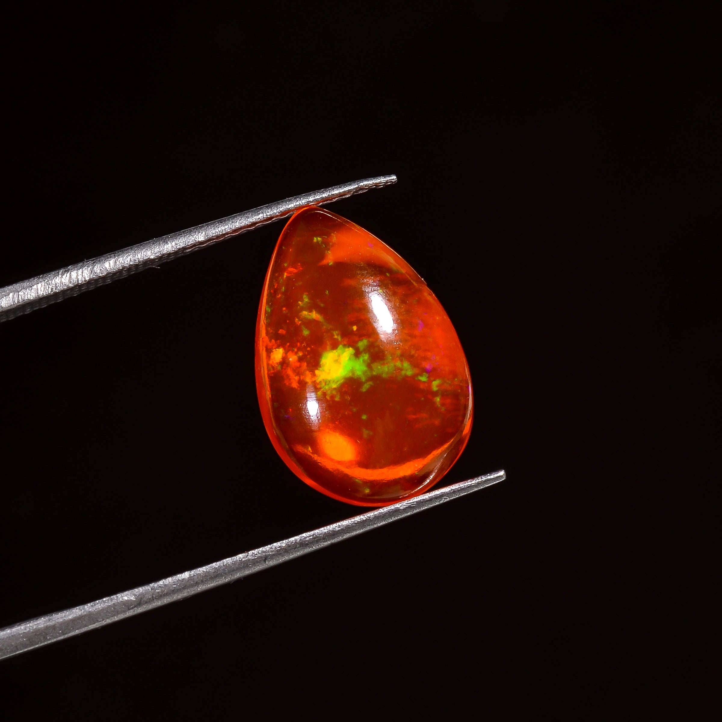 Natural Fire Ethiopian Opal Cabochons 3.50 Cts Gemstone 
